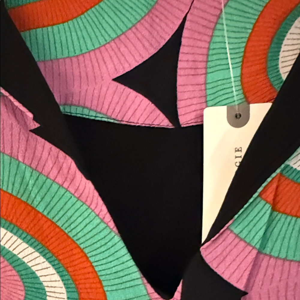 Anthropologie Multicolor Sleeveless Patterned Dress - Picture 4 of 5